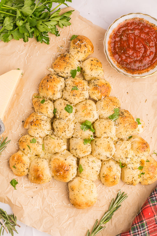 Christmas Tree Pull Apart Bread Set 1