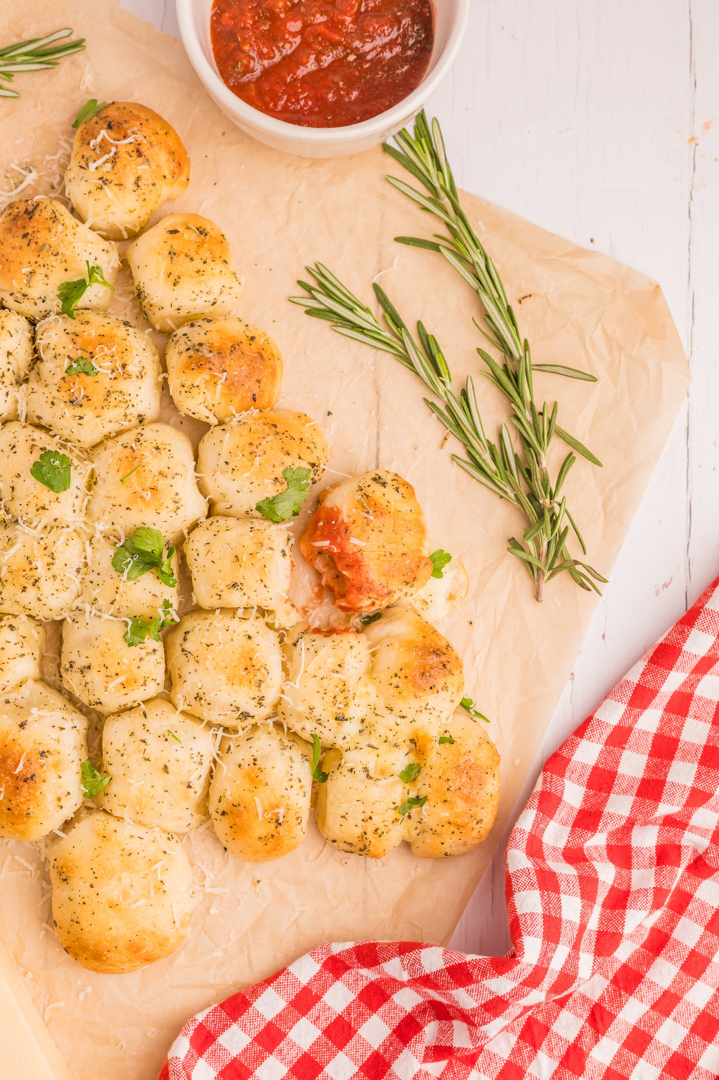 Christmas Tree Pull Apart Bread Set 2