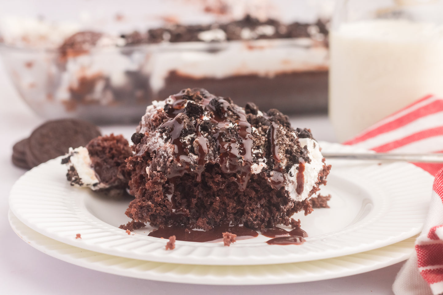 Oreo Poke Cake Set 3