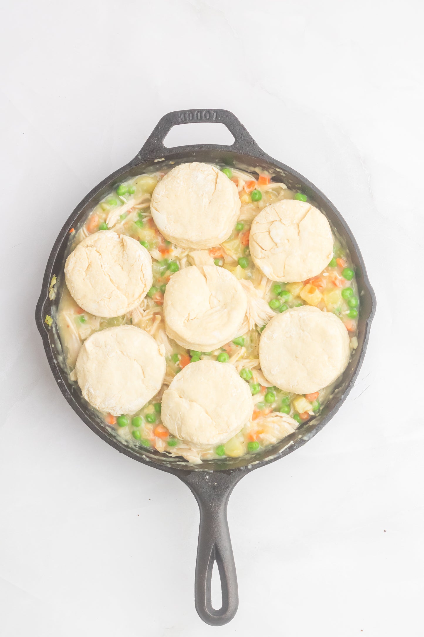 Chicken Pot Pie with Biscuits Set 1