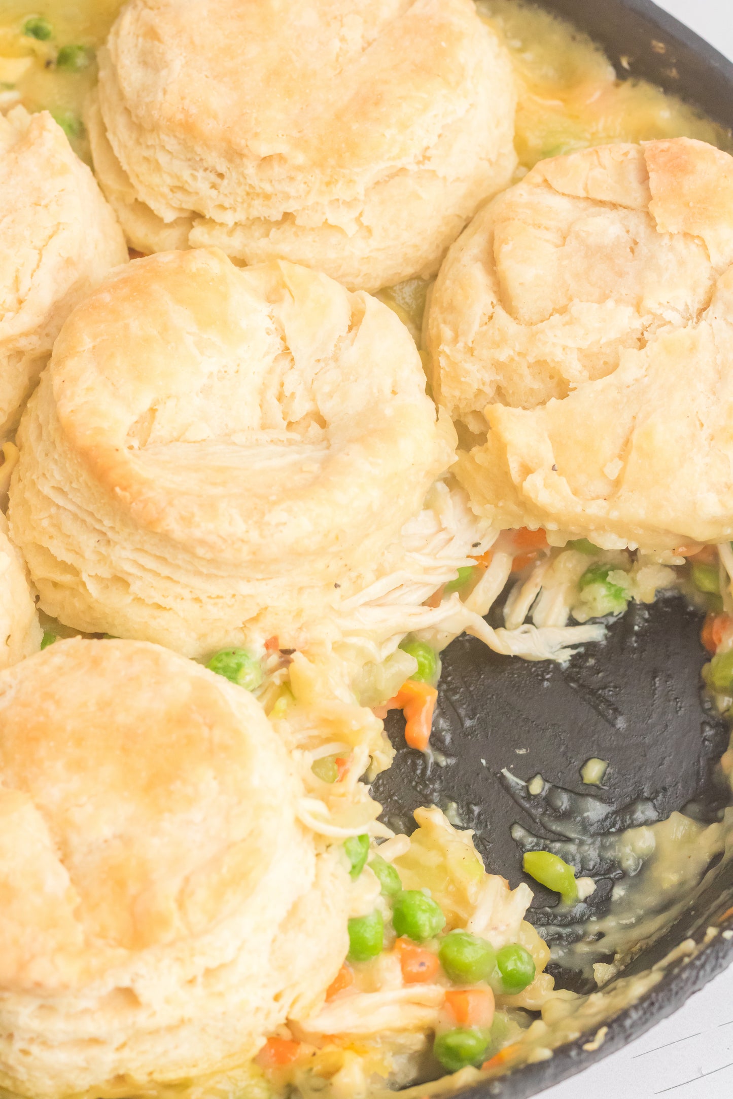 Chicken Pot Pie with Biscuits Set 1